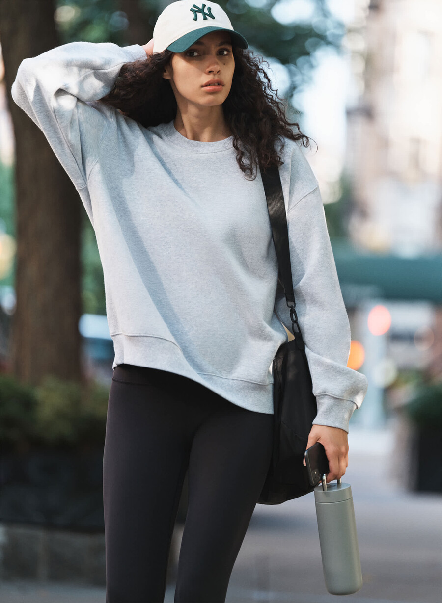 leggings cheeky a vita alta butter nero