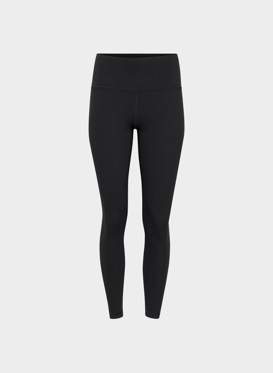 leggings cheeky a vita alta butter nero