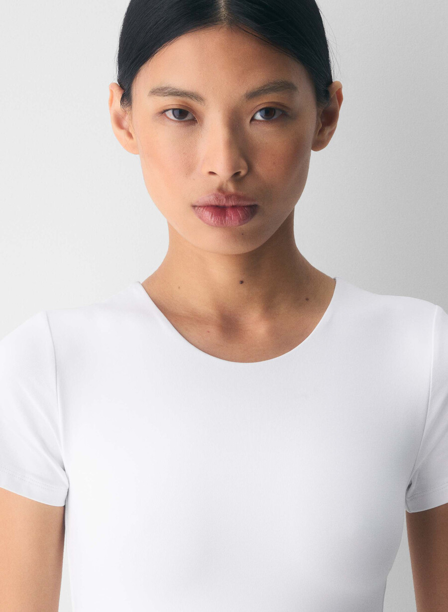 body original contour vivacity crew bianco brillante