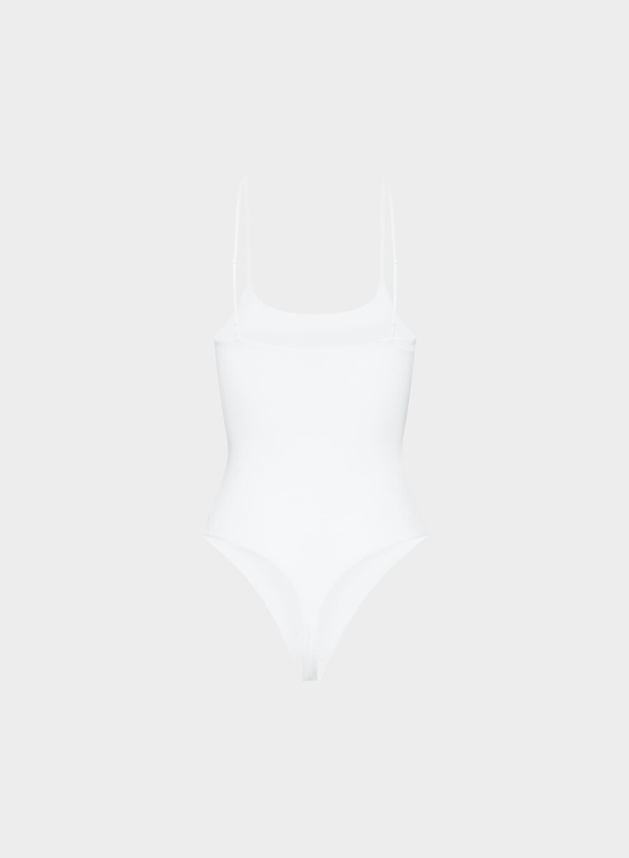 body originale contour float bianco brillante