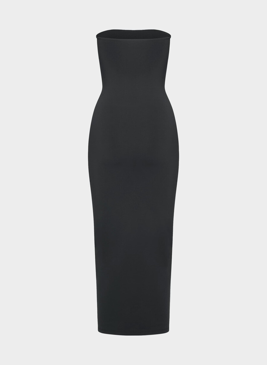 abito lungo tubolare original contour enrapture nero