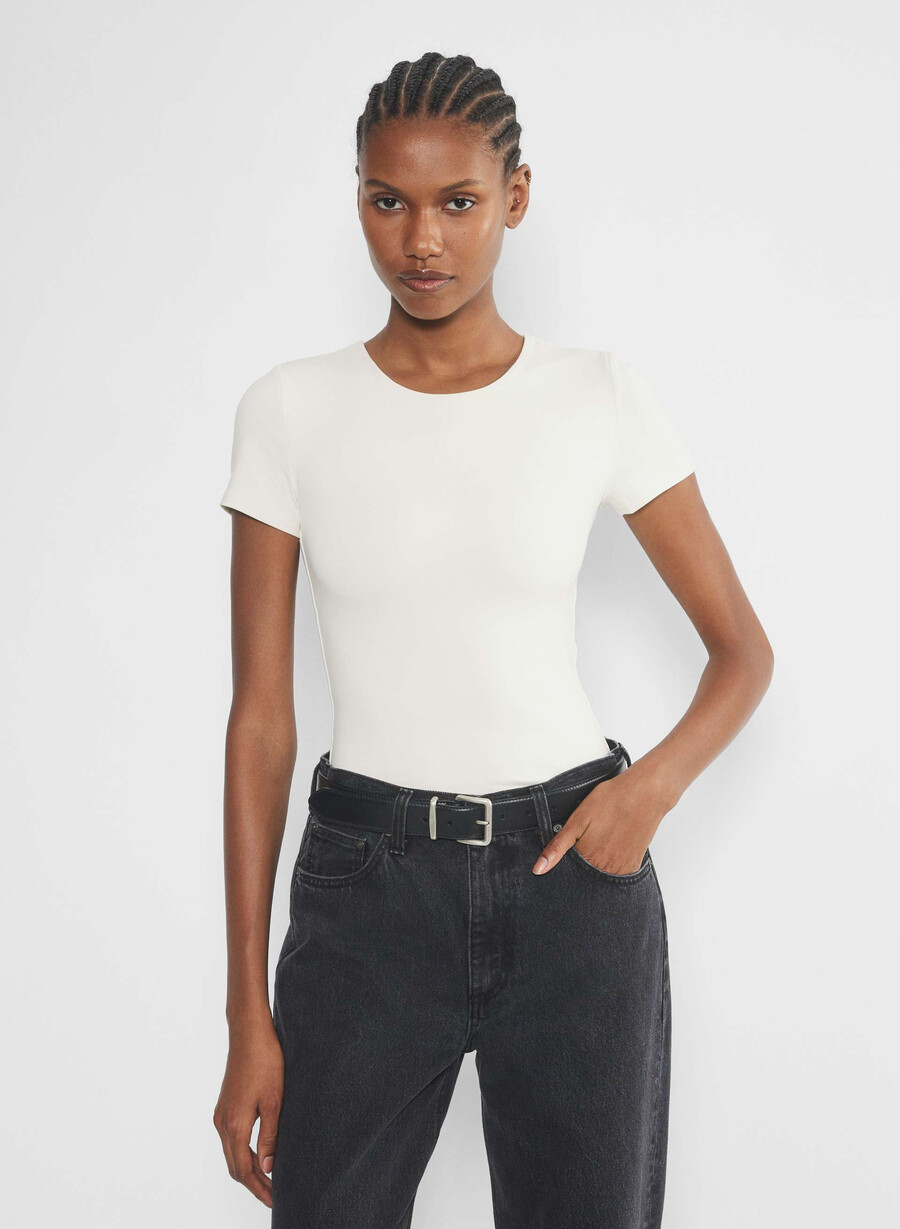 t-shirt original contour crew hip light birch