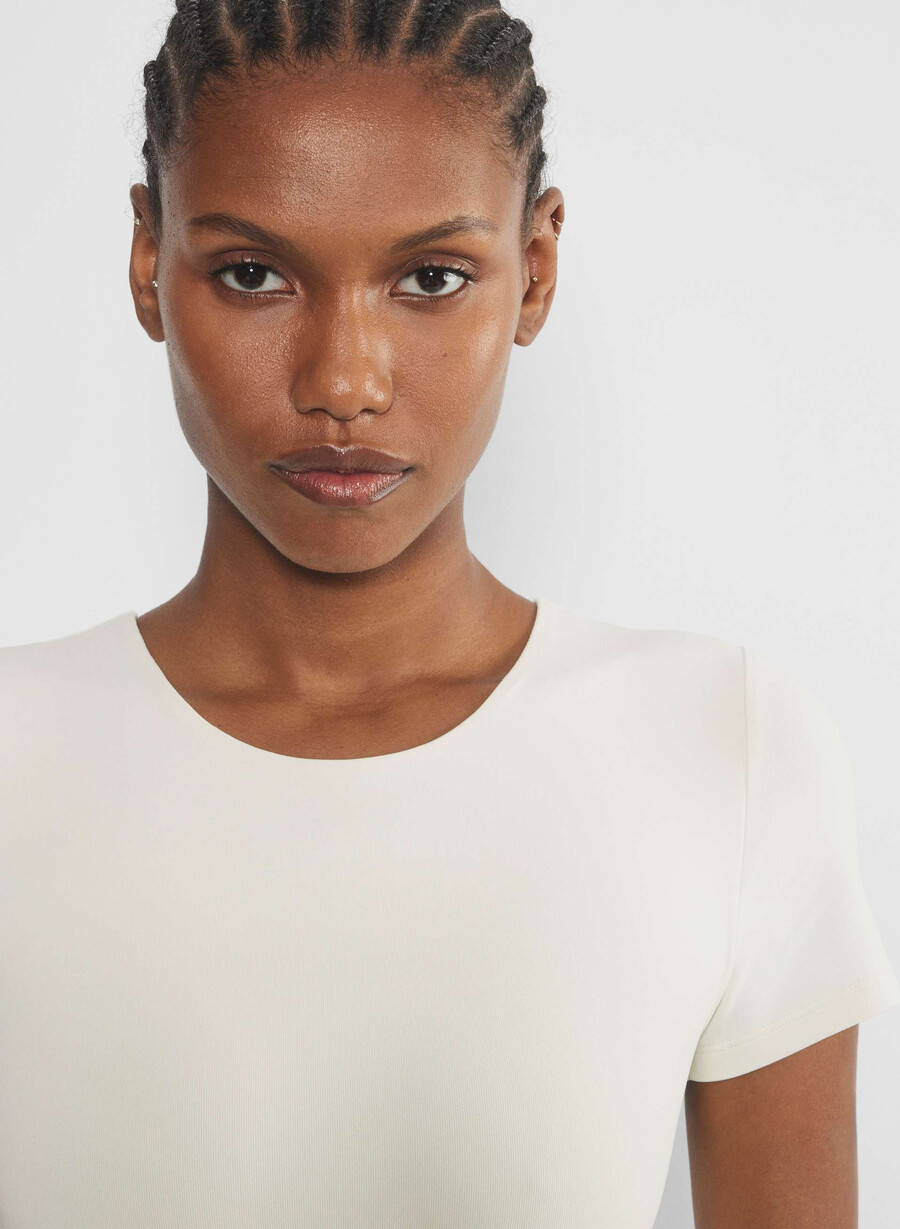t-shirt original contour crew hip light birch