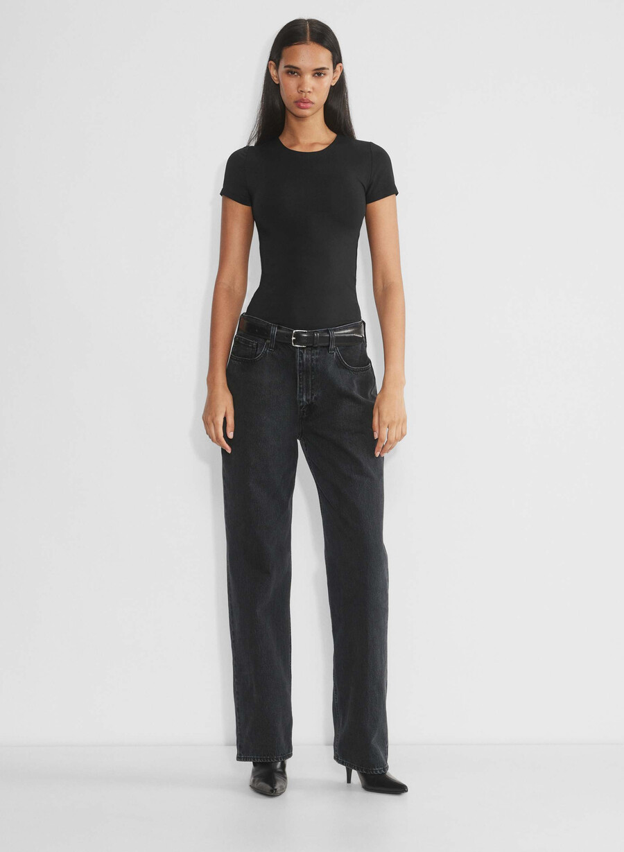maglietta original contour crew hip nera
