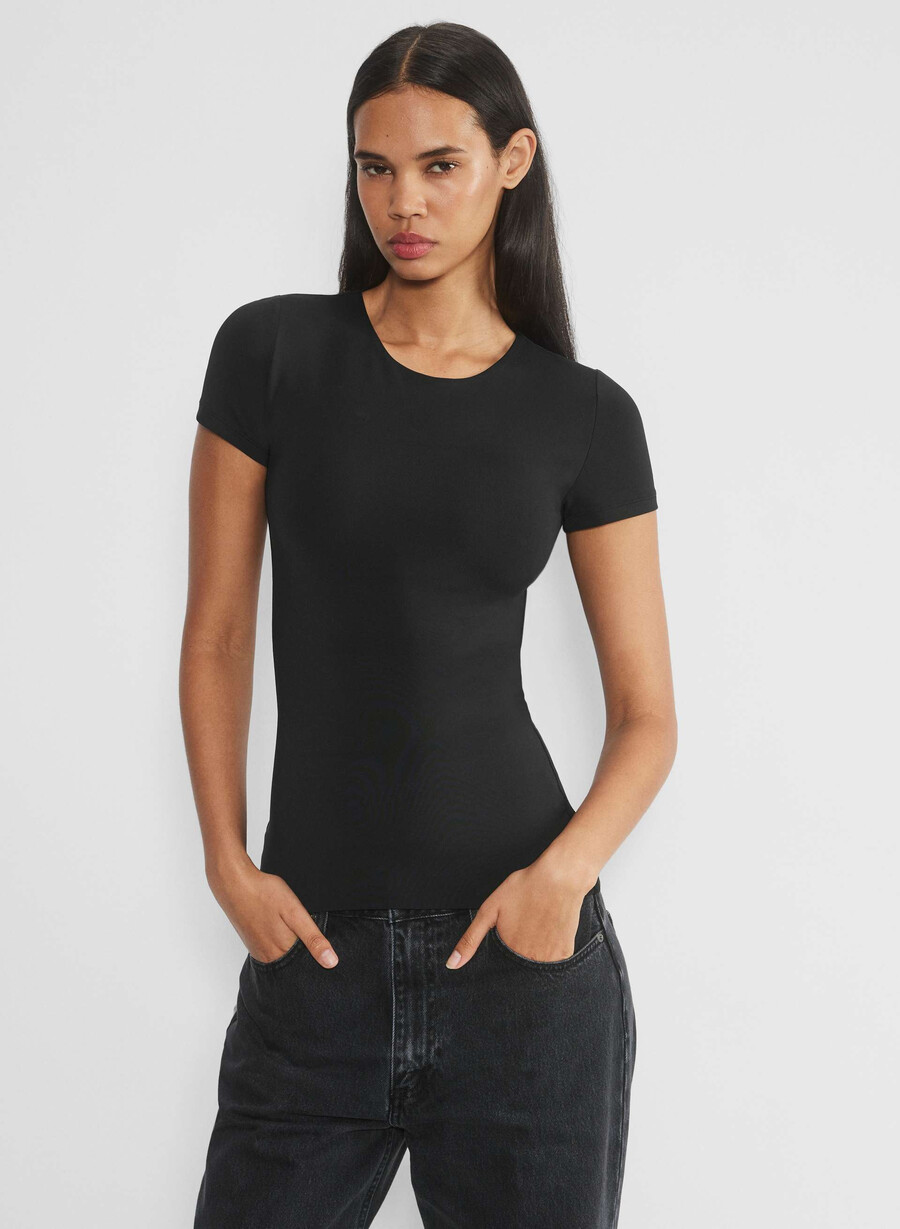 maglietta original contour crew hip nera