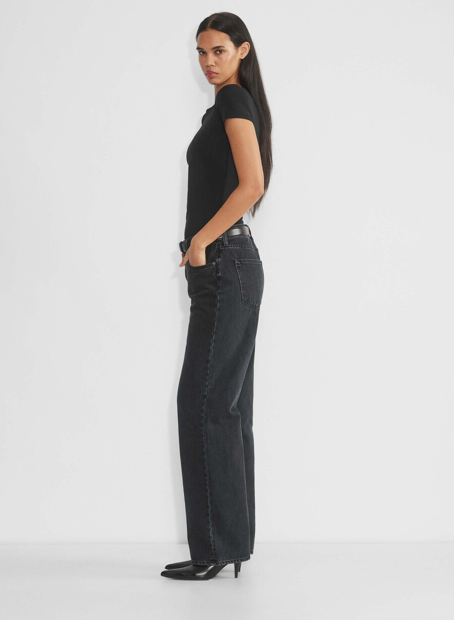 maglietta original contour crew hip nera