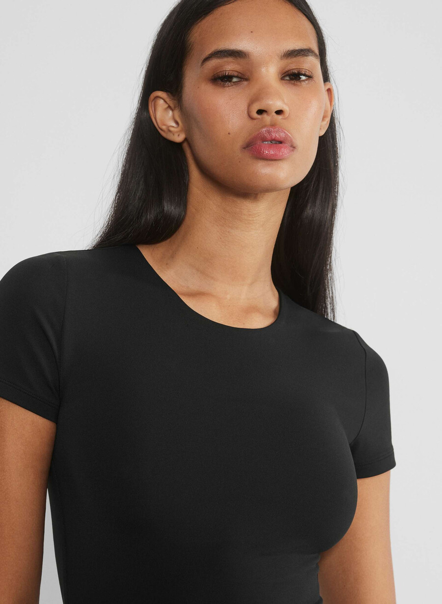 maglietta original contour crew hip nera