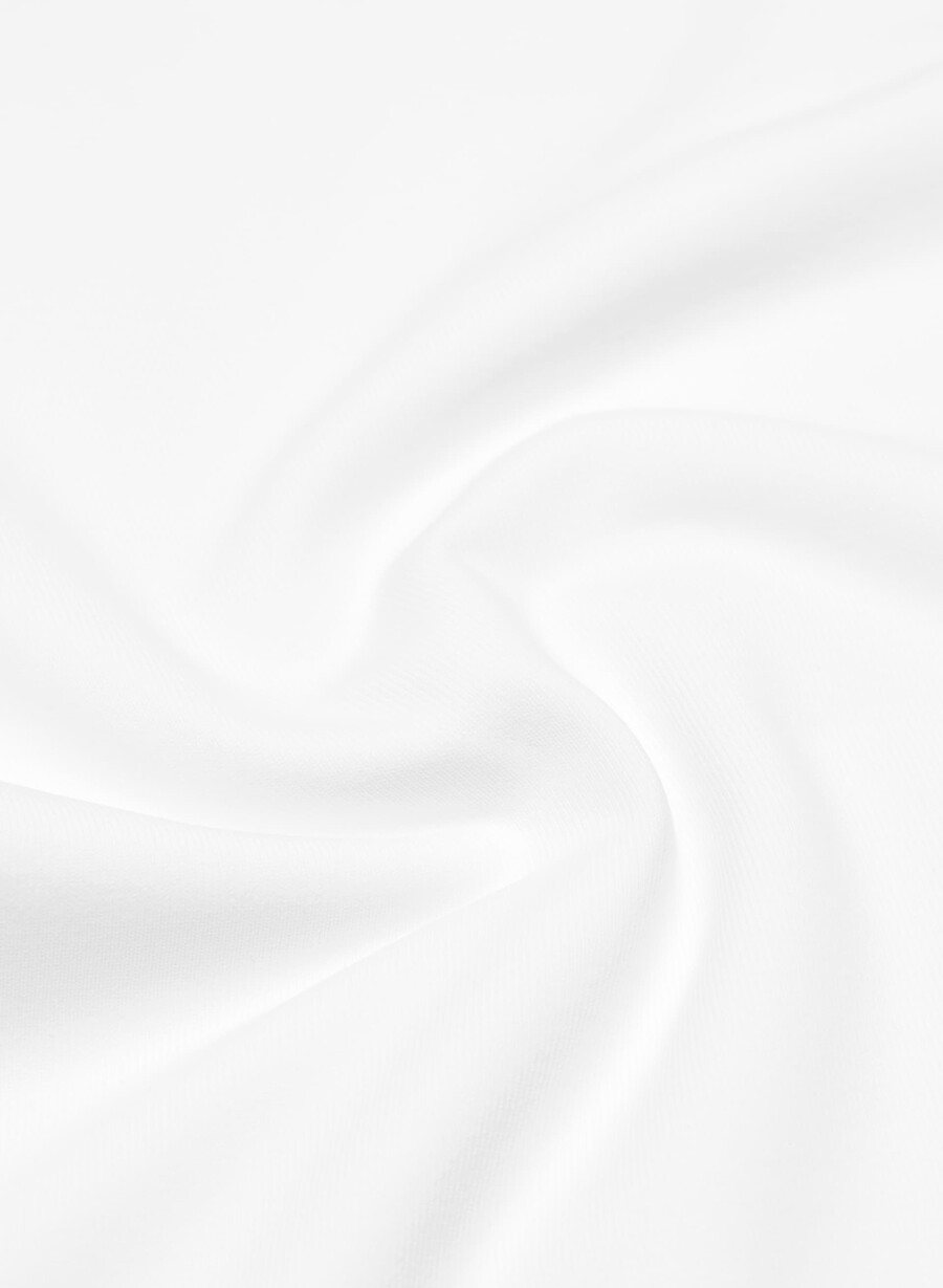 top a tubo originale contour hip bianco brillante