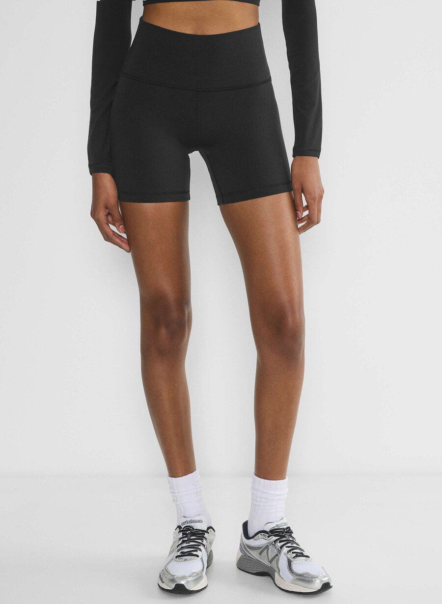 life cheeky hi-rise 5 short nero