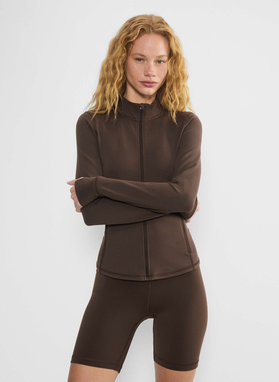 life atmosphere hi-rise 7 short marrone mocha ricco
