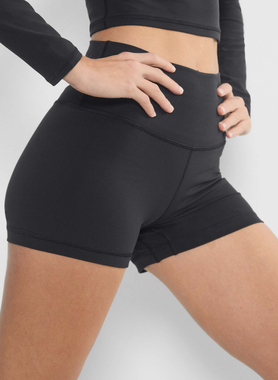life atmosphere hi-rise 3 short marrone mocha ricco