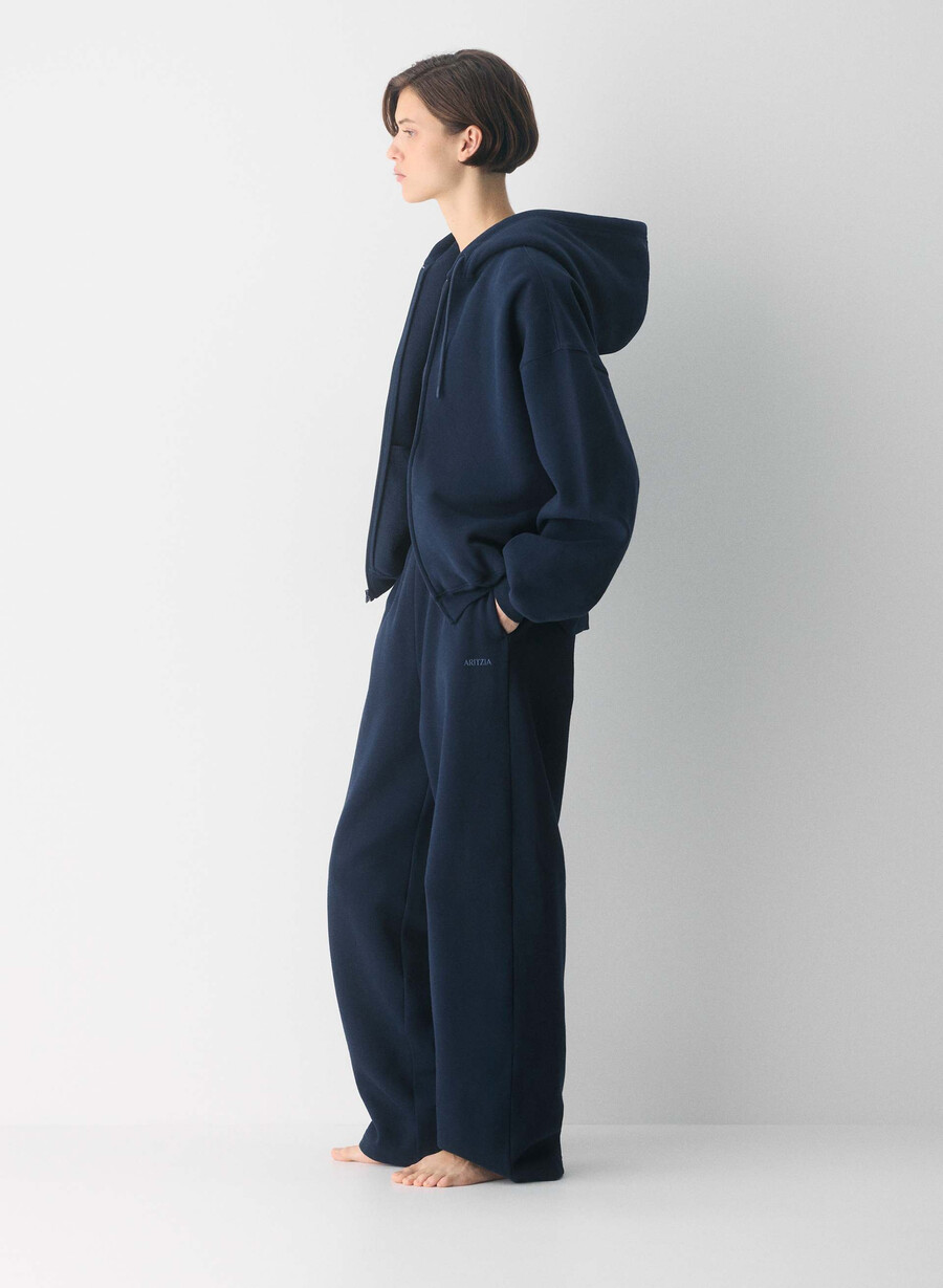 pantaloni della tuta comodi in pile boyfriend barrel admiral