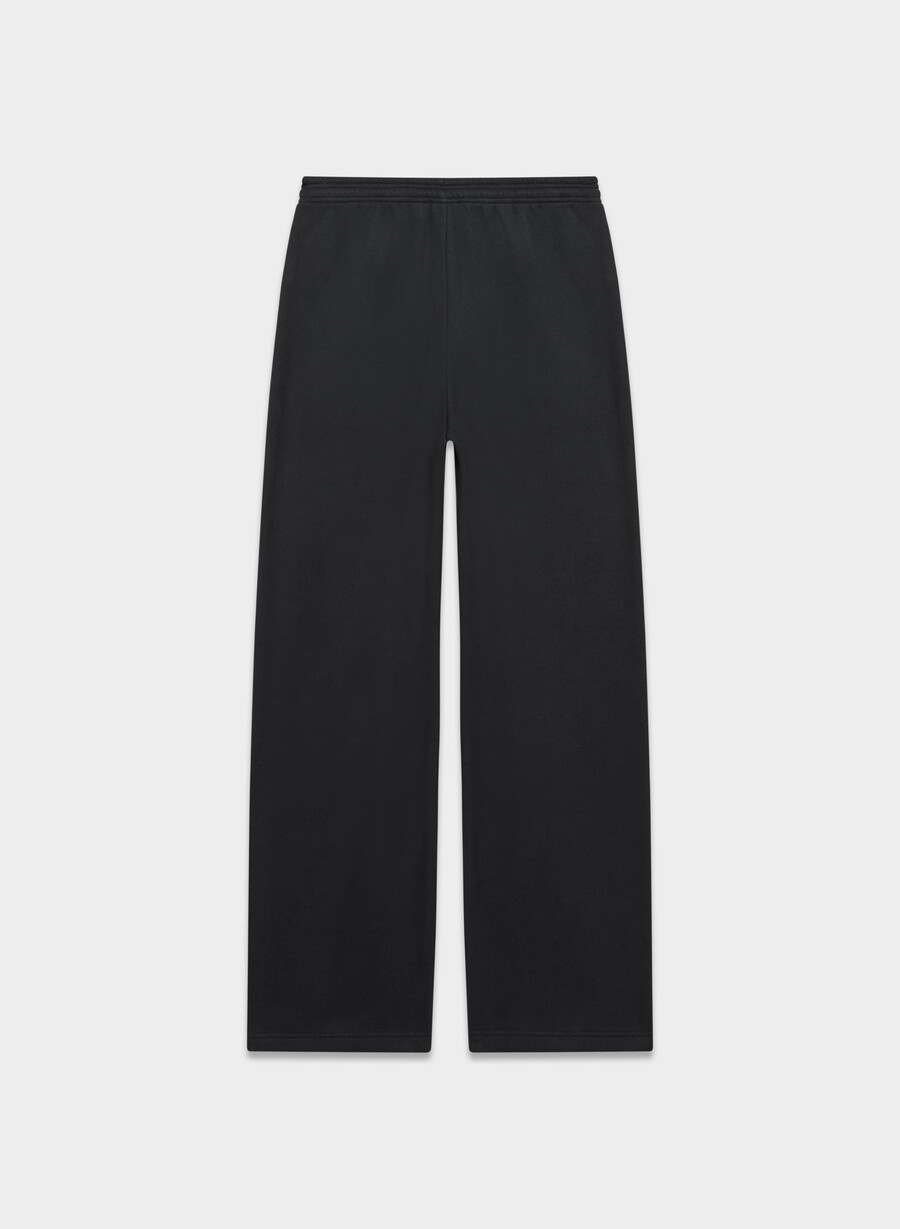 pantaloni della tuta cozy sweatfleece boyfriend barrel nero