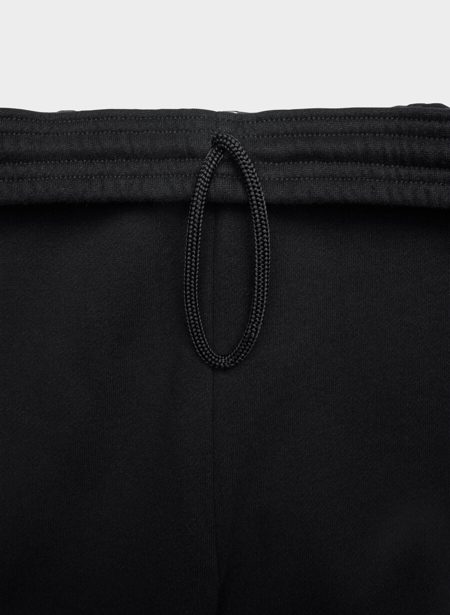 pantaloni della tuta cozy sweatfleece boyfriend barrel nero