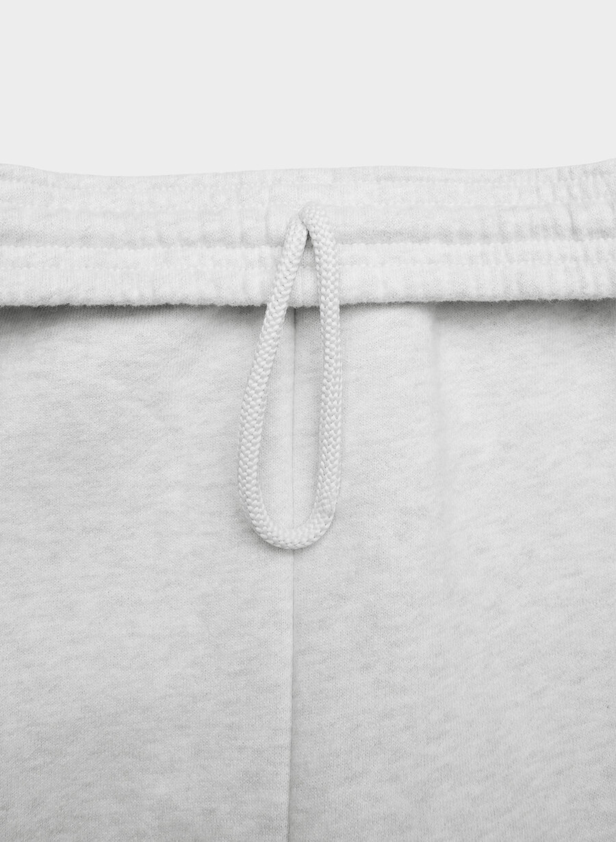 pantaloni della tuta cozy sweatfleece boyfriend barrel heather cloud white