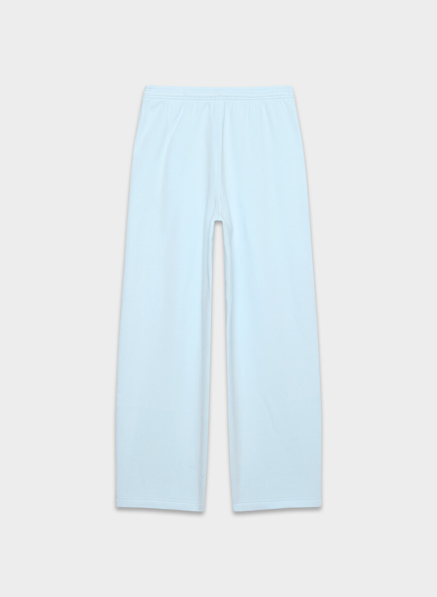 pantaloni della tuta comodi in pile boyfriend barrel villa blue