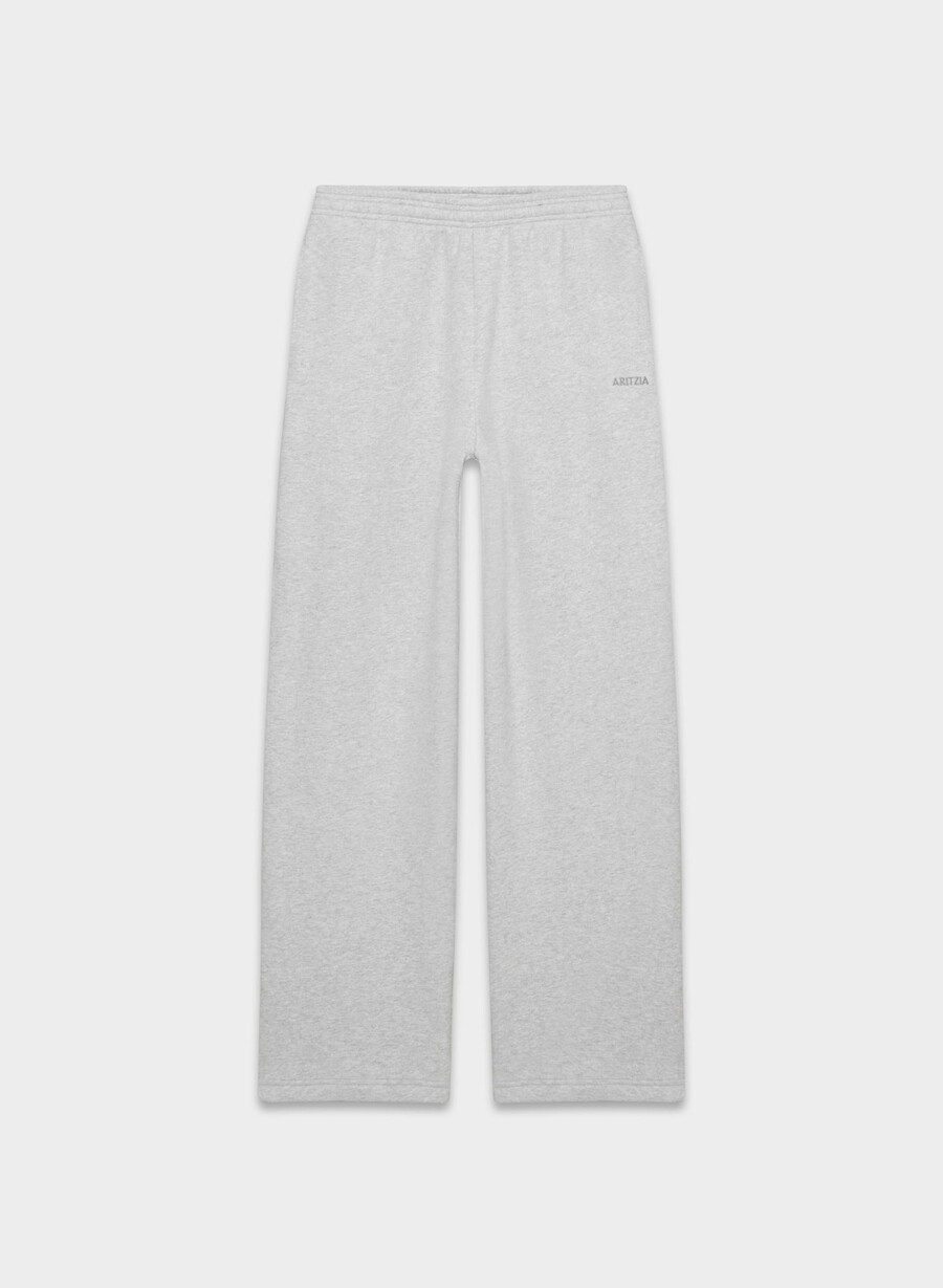 pantaloni della tuta cozy sweatfleece boyfriend barrel heather chrome