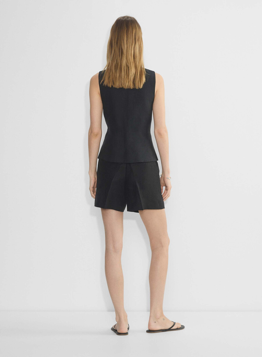 the effortless short mid-thigh - cruiselinen nero