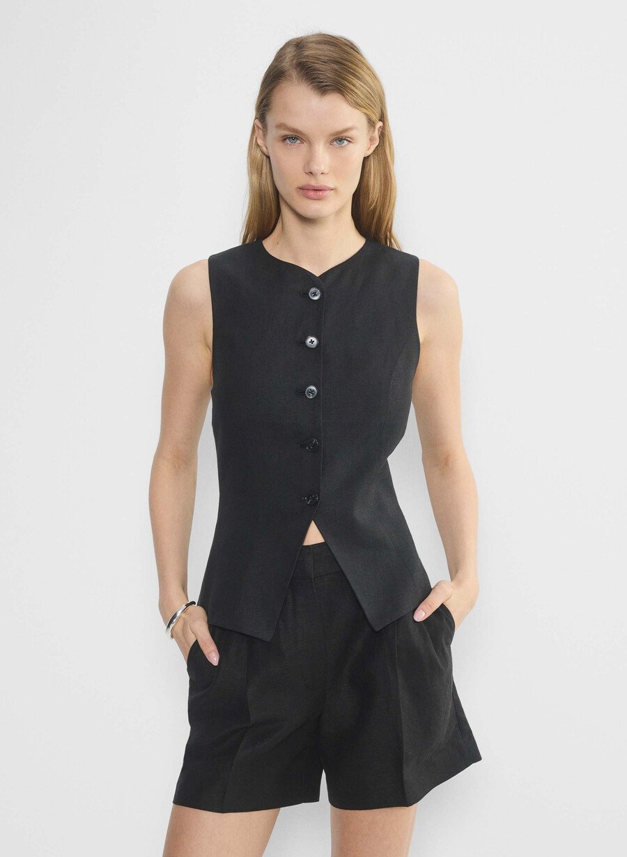 the effortless short mid-thigh - cruiselinen nero