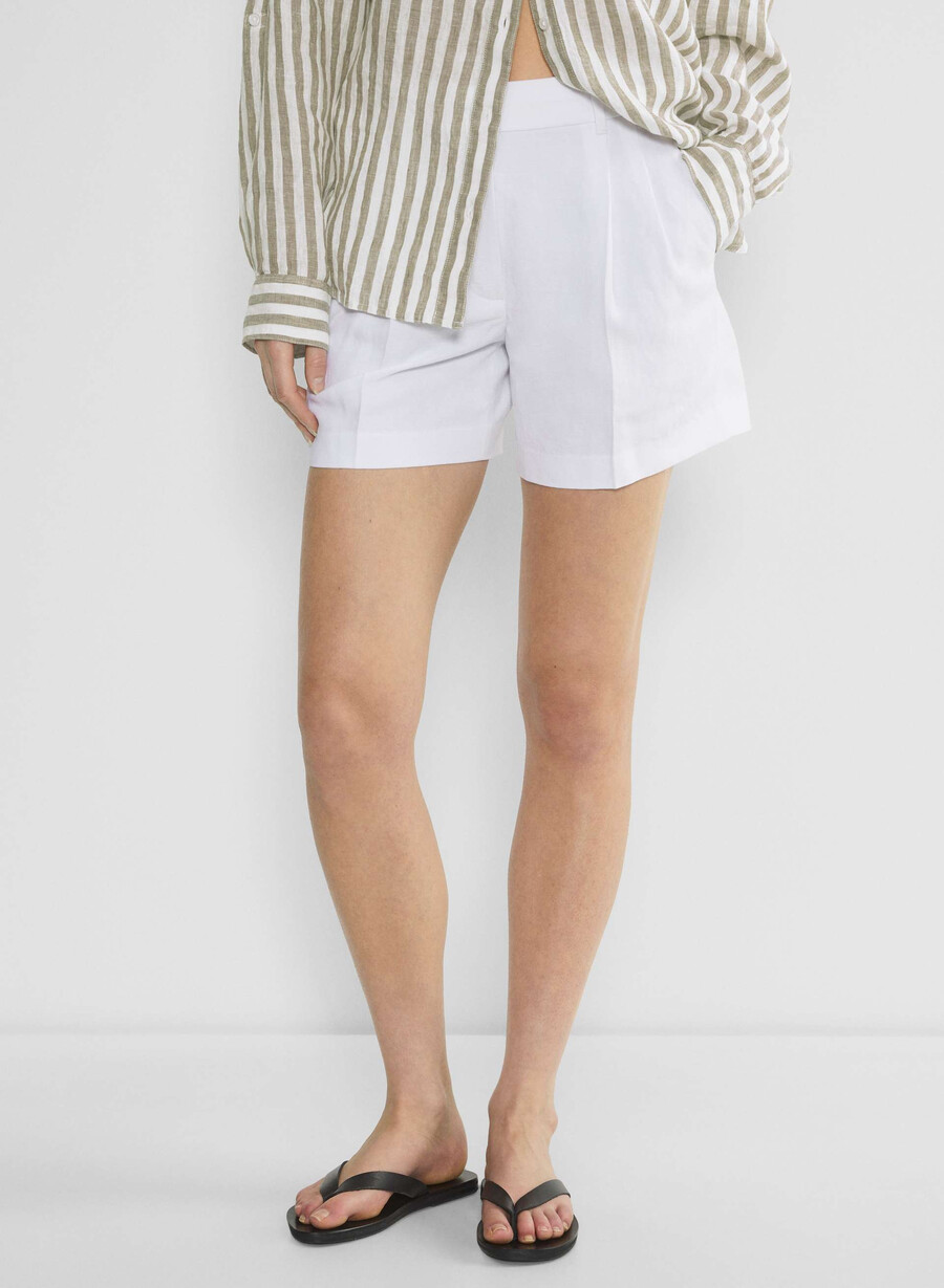 the effortless short mid-thigh - cruiselinen bianco