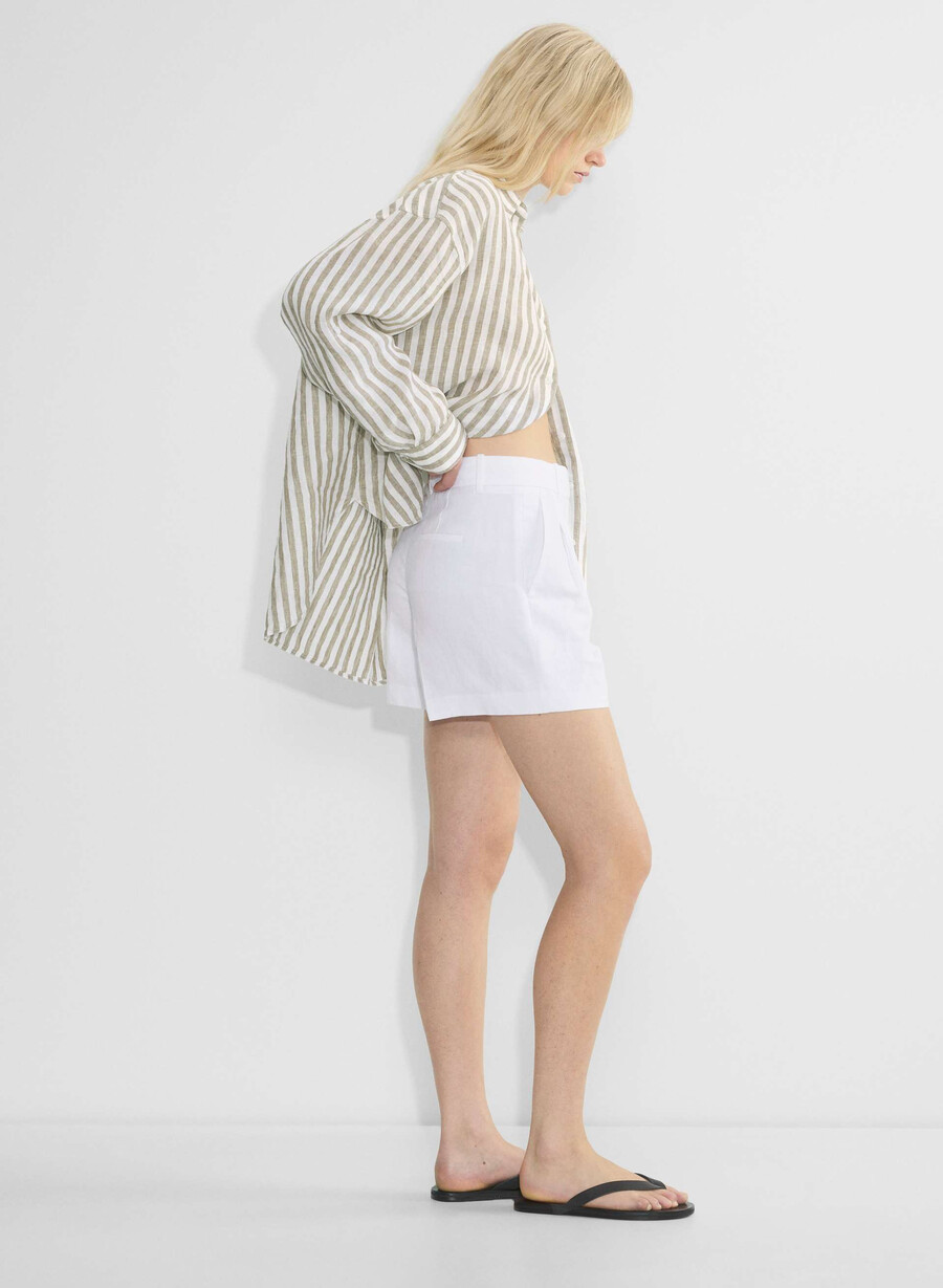 the effortless short mid-thigh - cruiselinen bianco