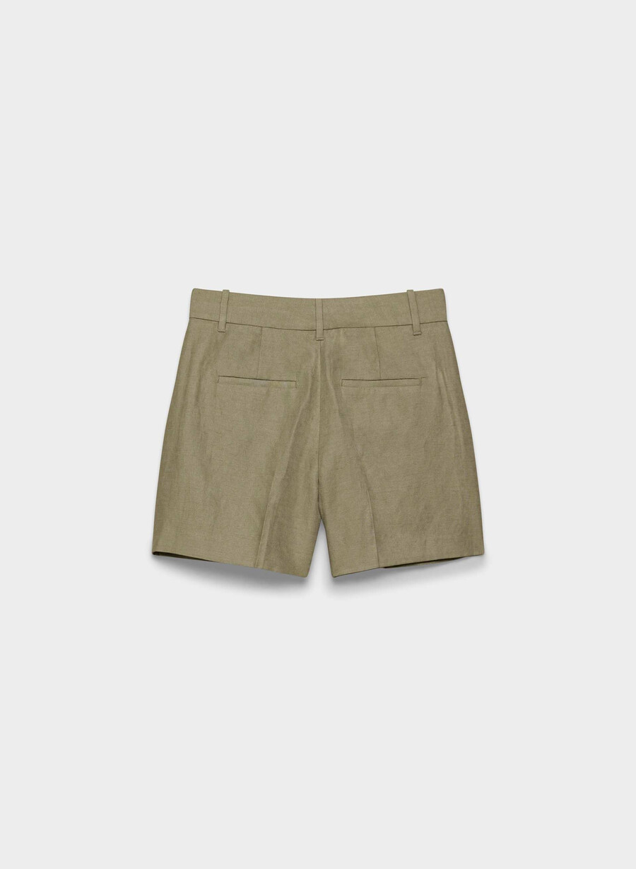 the effortless short mid-thigh - cruiselinen olive secche