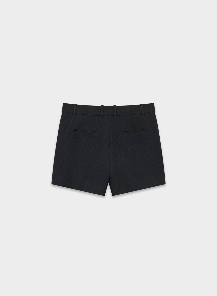 mini short plissettato stn strp dn nvc gr