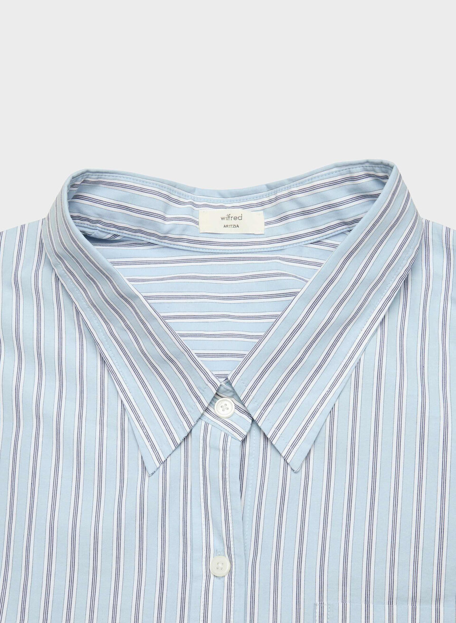 camicia in popeline rilassata reminisce wnstn strpe d blbw