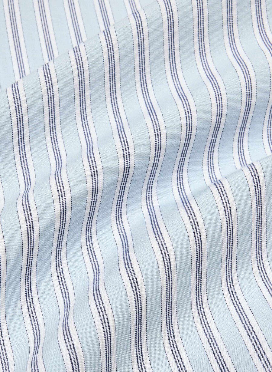 camicia in popeline rilassata reminisce wnstn strpe d blbw