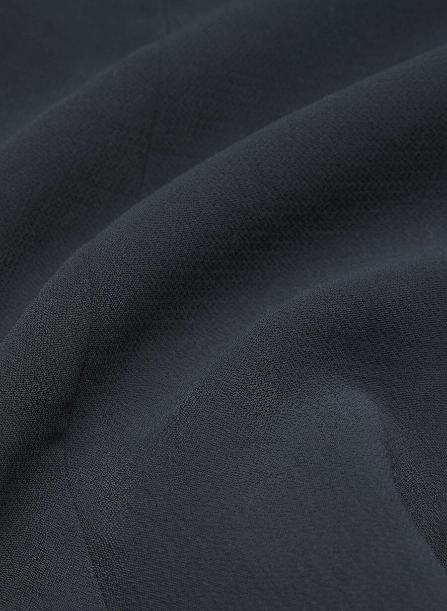 abito aria - crepette dark navy