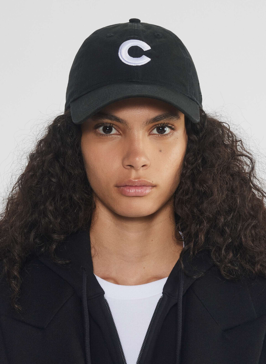 cappello new era chicago cubs 9twenty washed blkwh