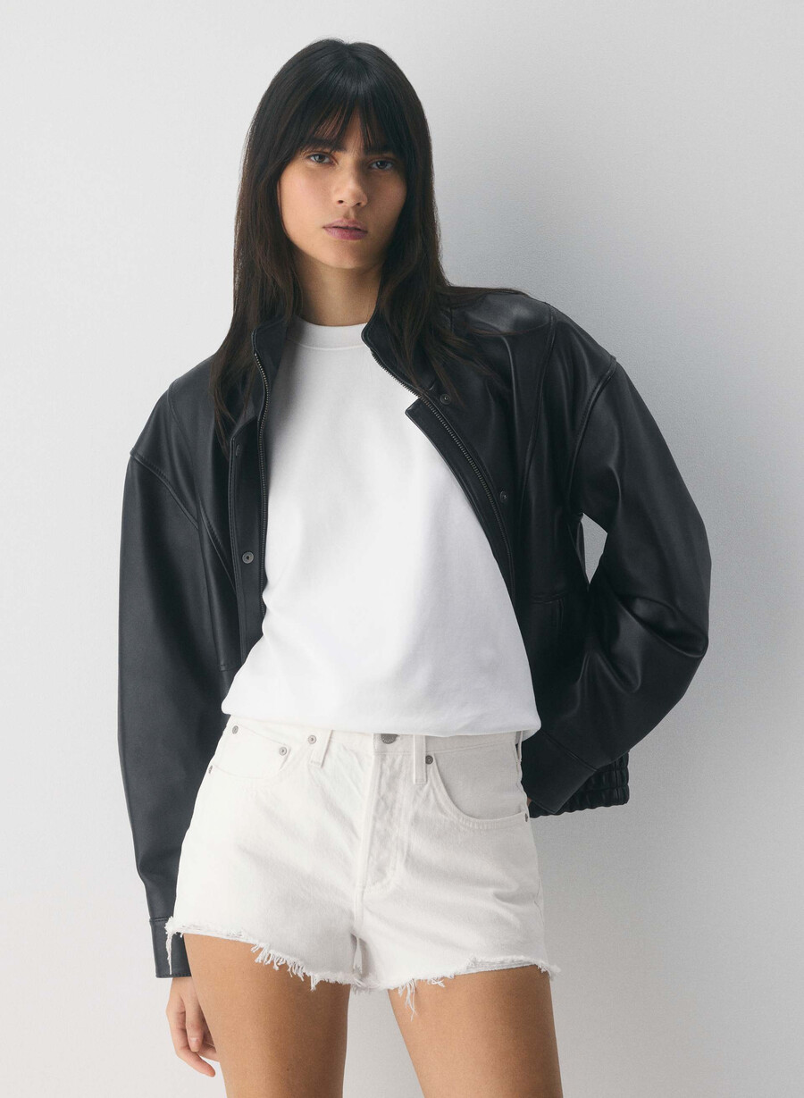 forum denim i pantaloncini di jeans vintage tagliati degli anni 90 a little white lie