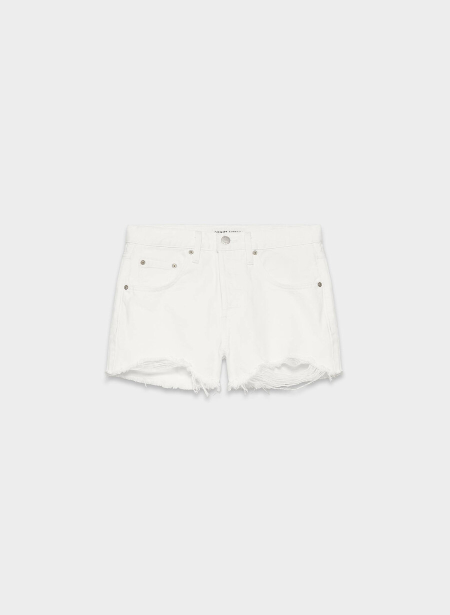 forum denim i pantaloncini di jeans vintage tagliati degli anni 90 a little white lie
