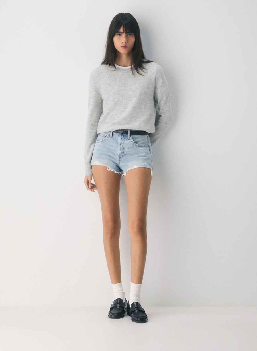 denim forum short in denim vintage anni 90 15 anni brl thr blu