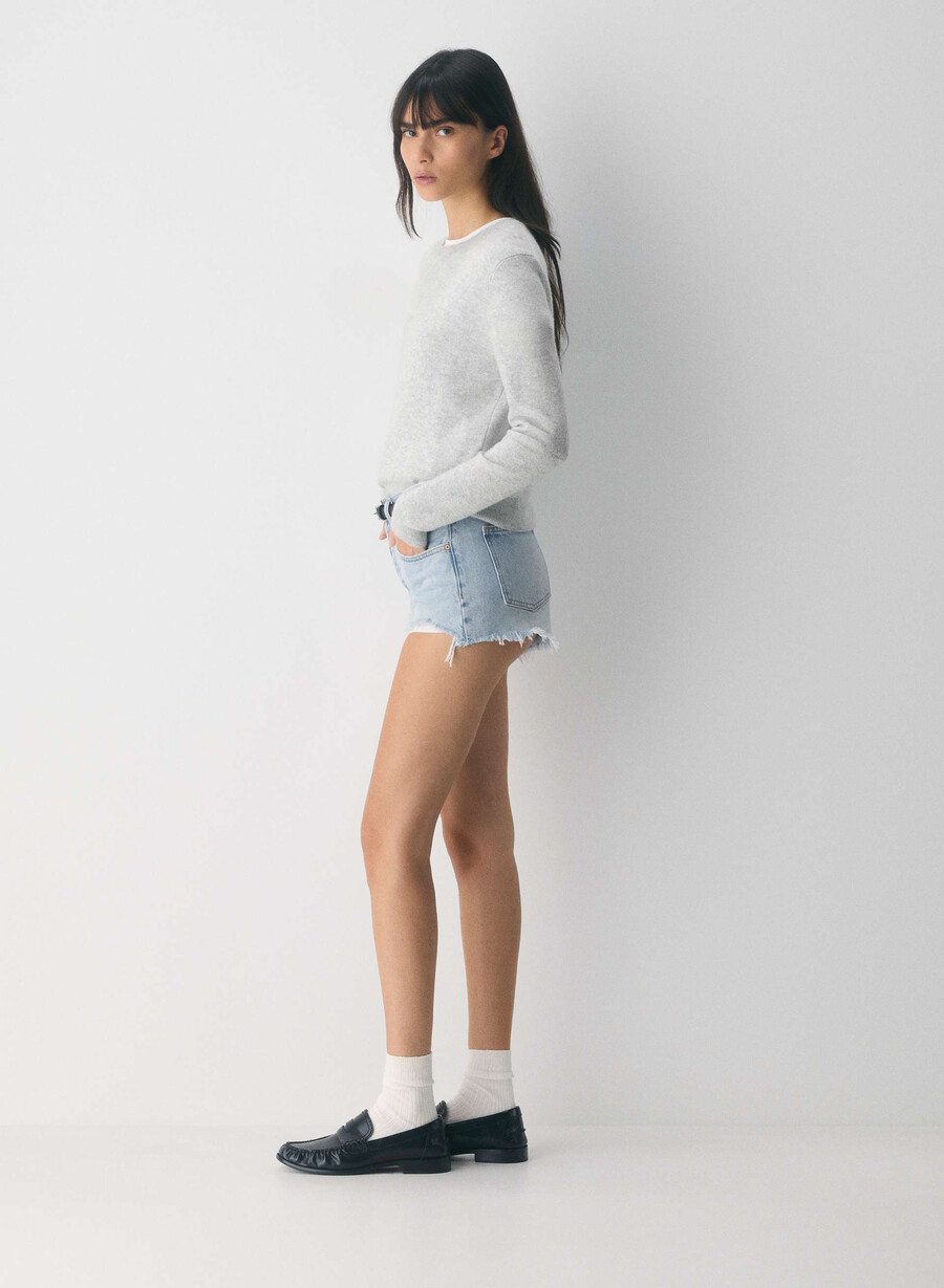 denim forum short in denim vintage anni 90 15 anni brl thr blu