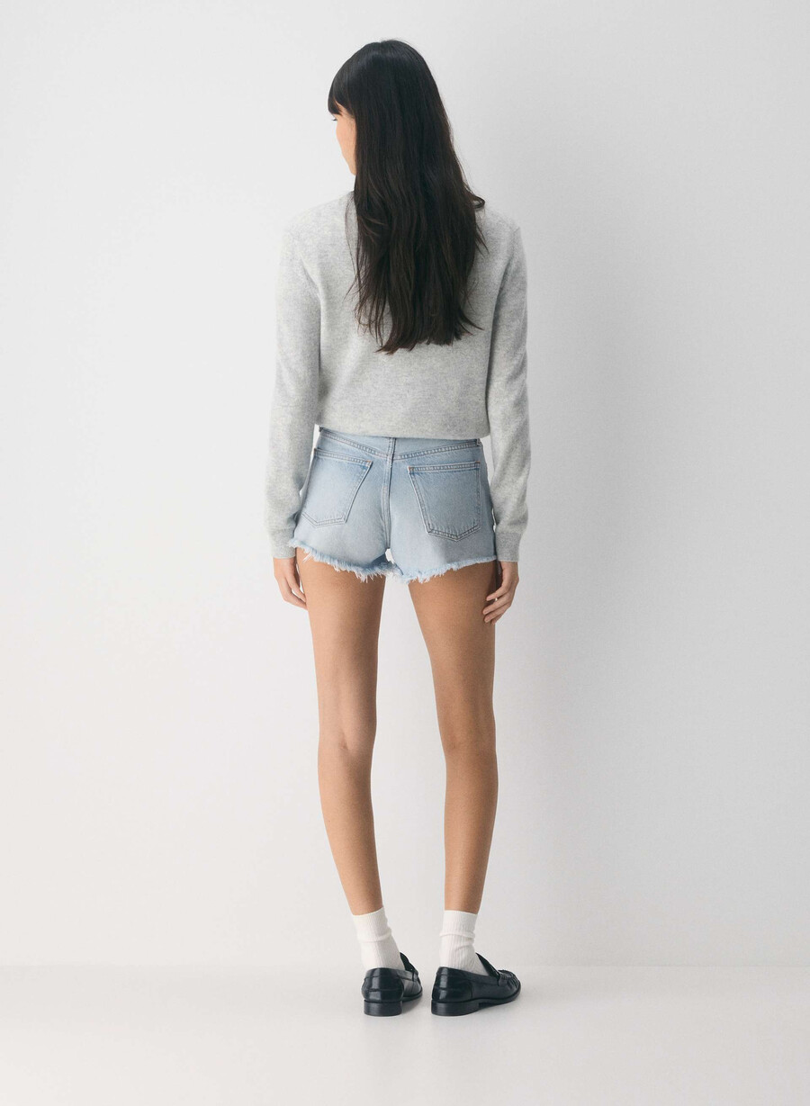 denim forum short in denim vintage anni 90 15 anni brl thr blu