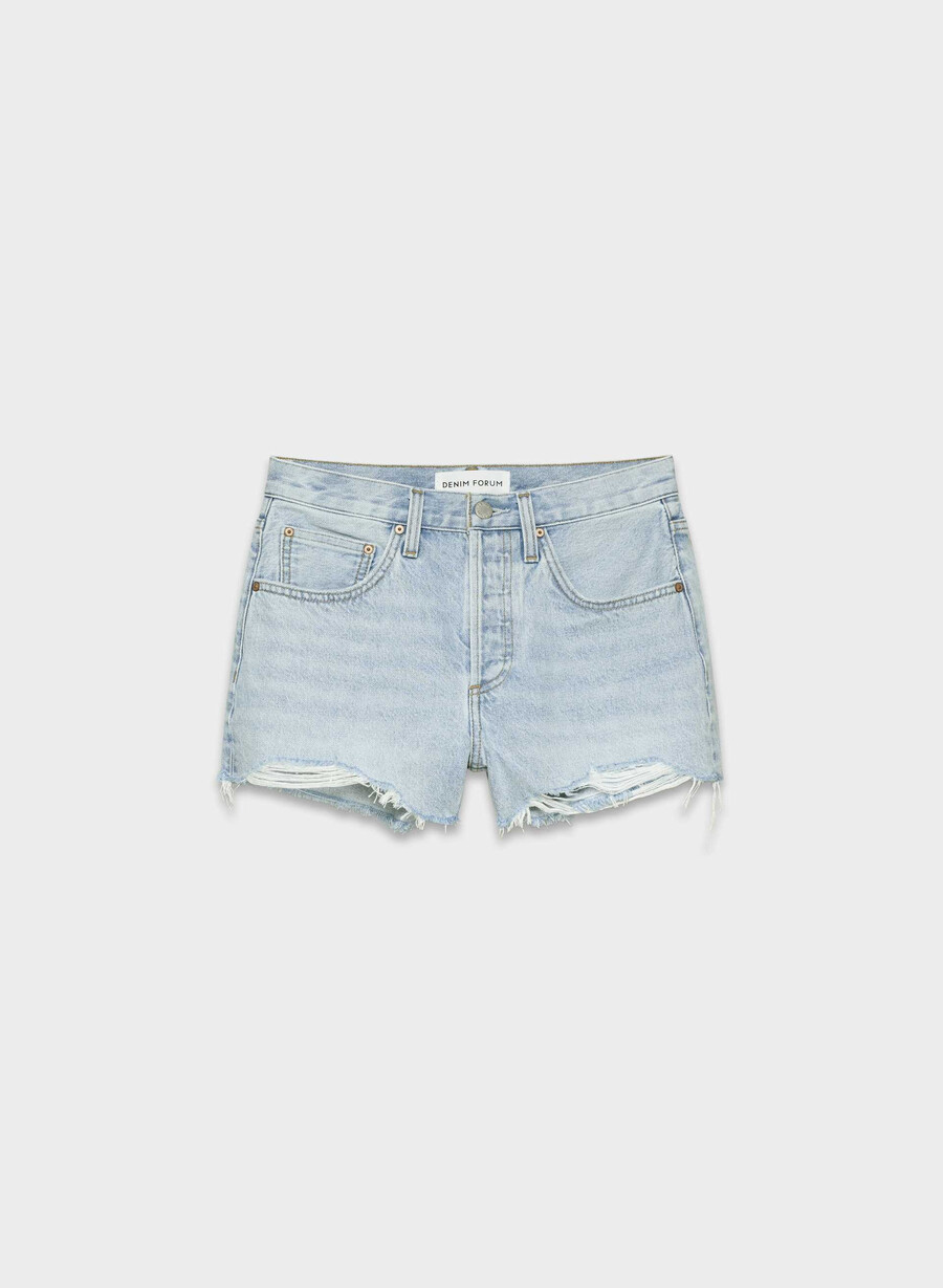 denim forum short in denim vintage anni 90 15 anni brl thr blu