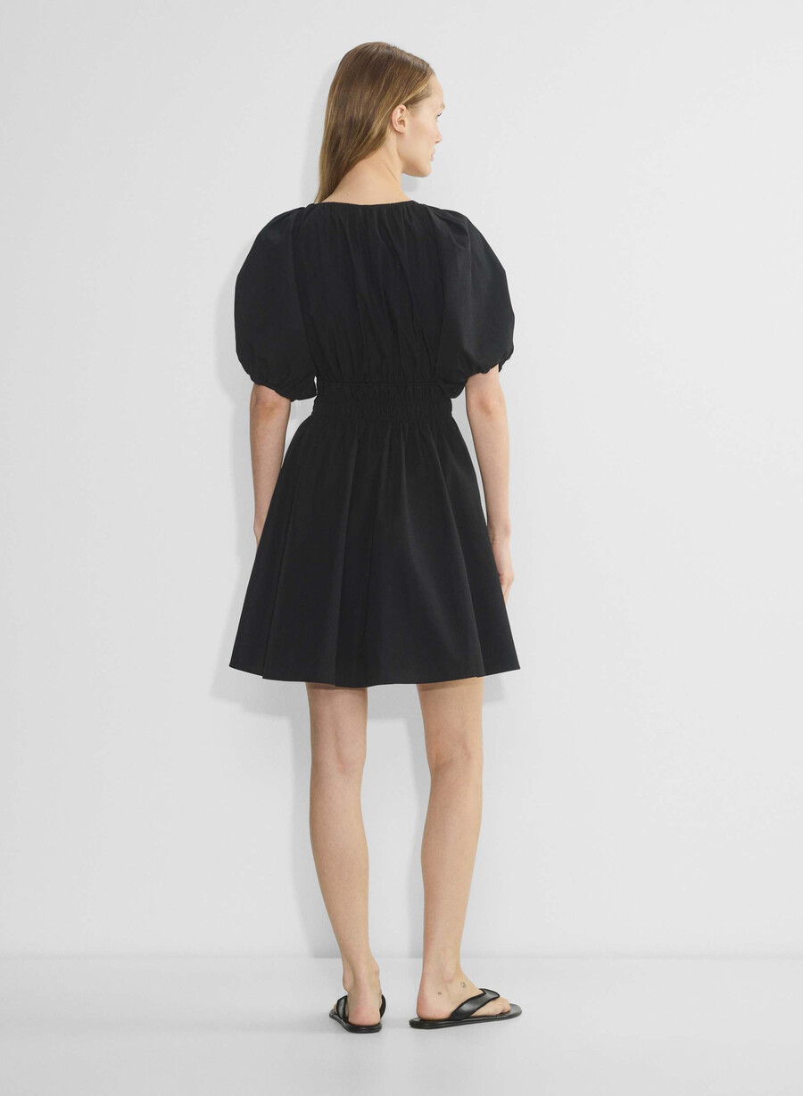 abito in popeline mason nero