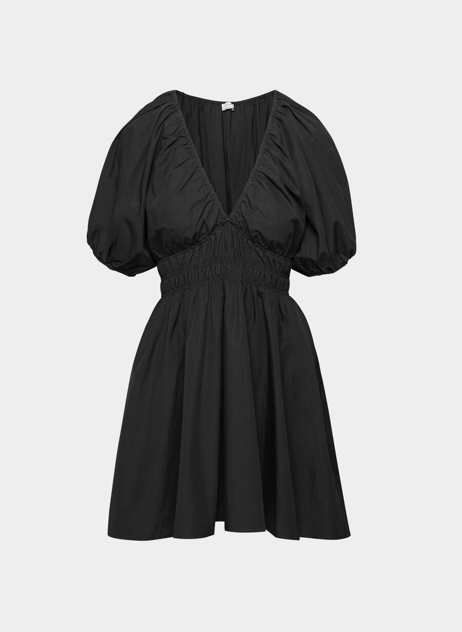 abito in popeline mason nero