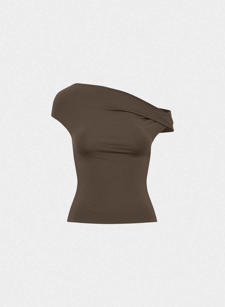 top originale contour ravish ricco marrone mocha