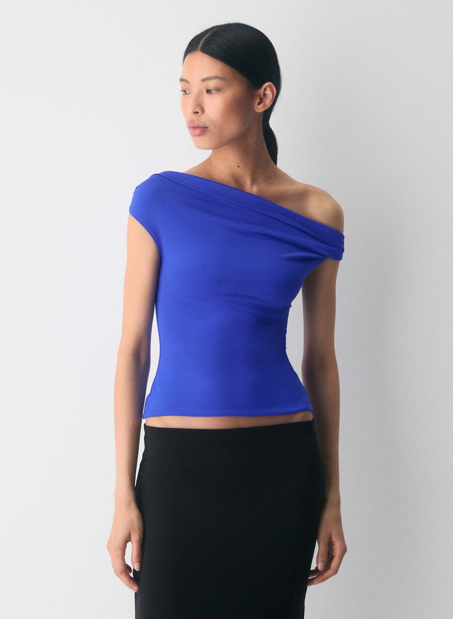 top originale contour ravish blauer