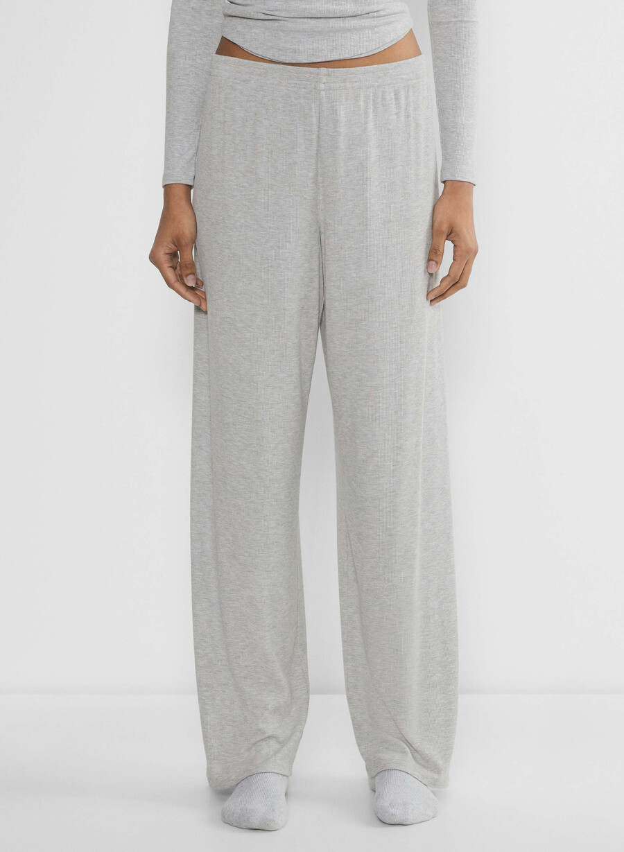 pantaloni luxe lounge tomorrow heather chrome