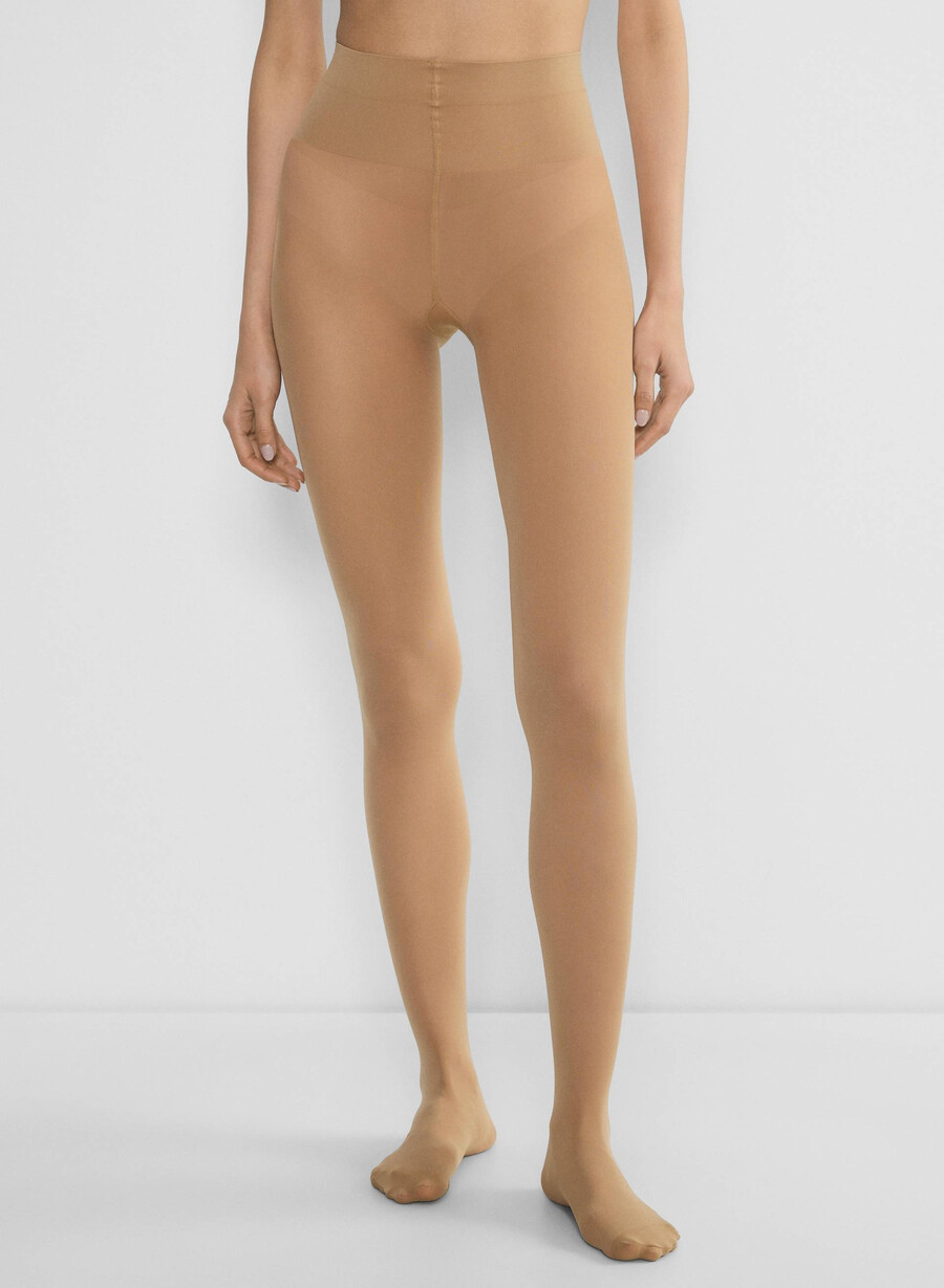collant semi-velati per tutti i giorni gold camel