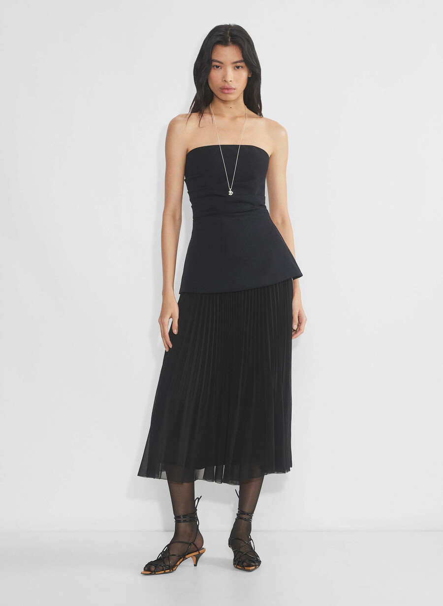 lilou tube top nero