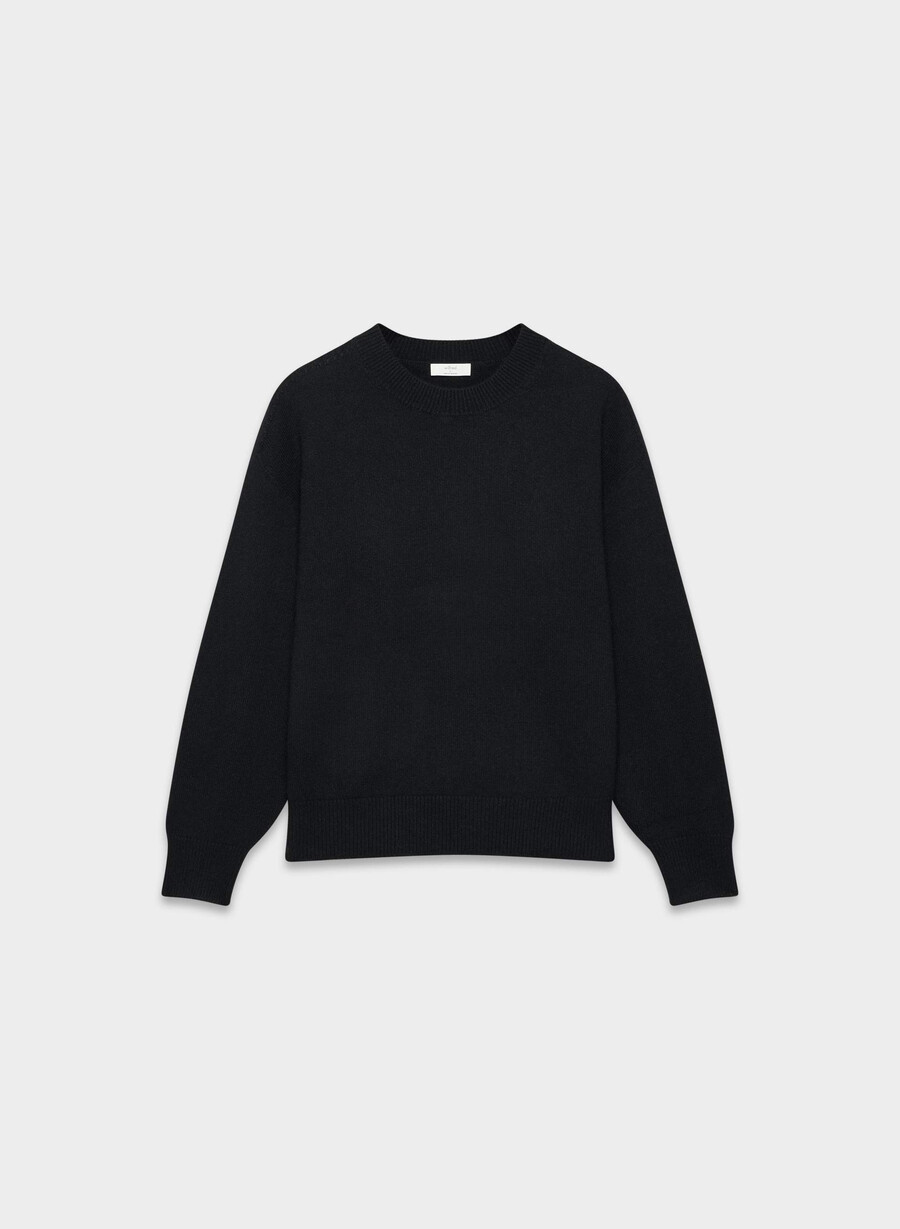maglione in lana e cashmere isabelle nero