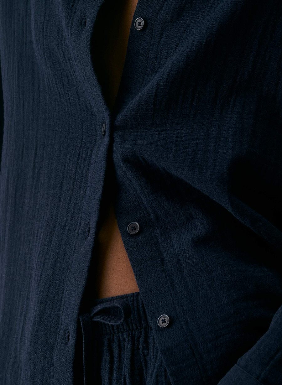 camicia da vela airplush cotton admiral