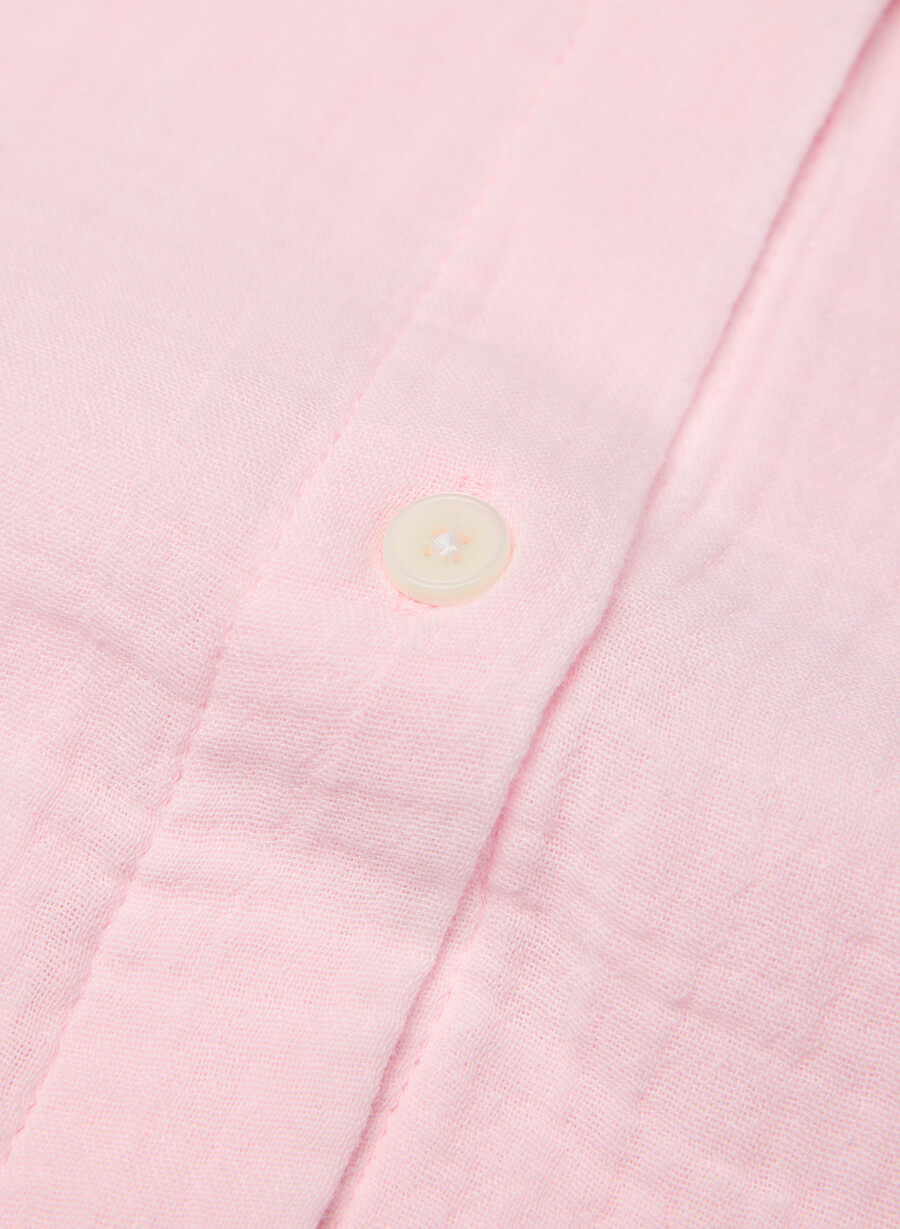 camicia a vela airplush cotton villa pink