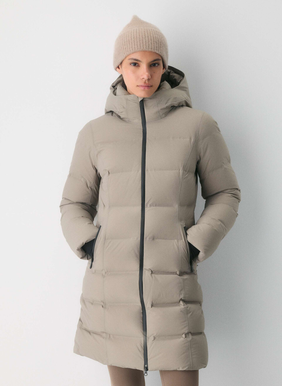 supersnug puff₂o mid - rainstop taupe moderno