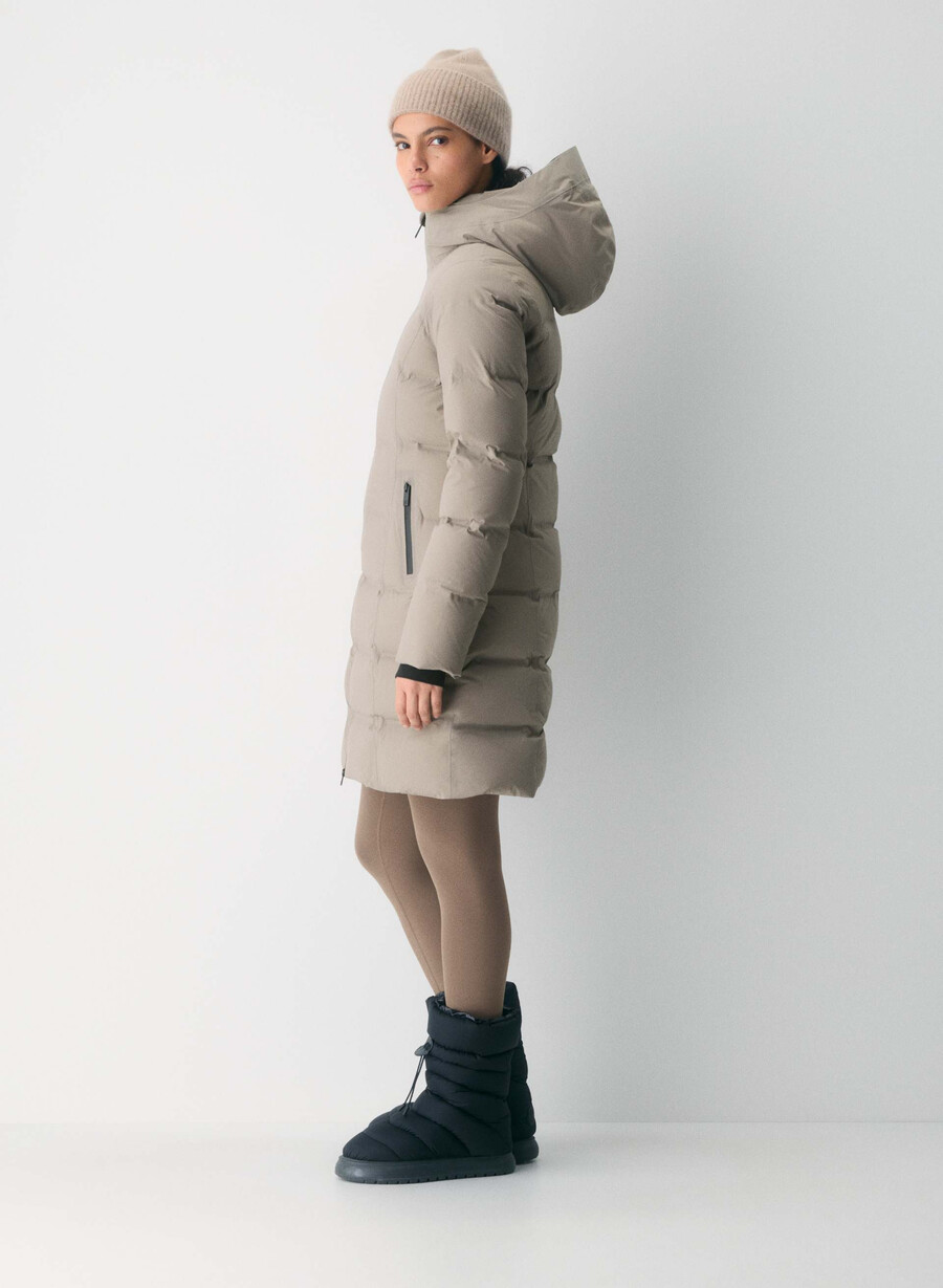 supersnug puff₂o mid - rainstop taupe moderno
