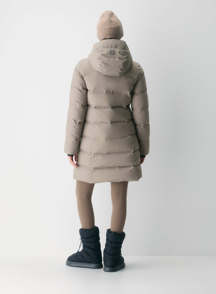 supersnug puff₂o mid - rainstop taupe moderno